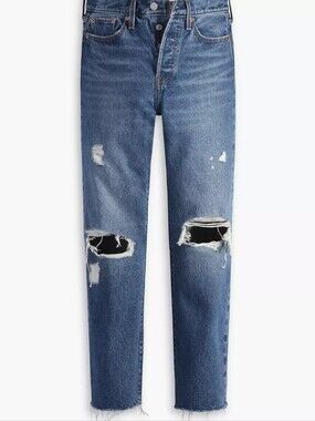 LEVIS Wedgie Straight Ankle Women's Jeans 26W 28L